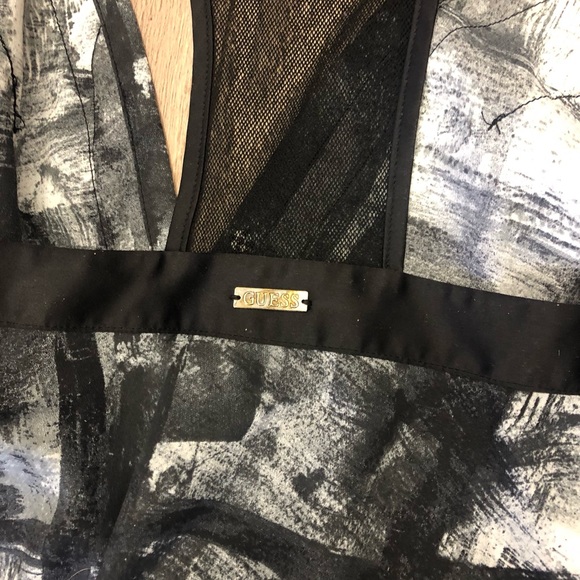 GUESS LOS ANGELES MESH RACER BACK ROMPER IN SIZE EXTRA SMALL - Picture 8 of 9